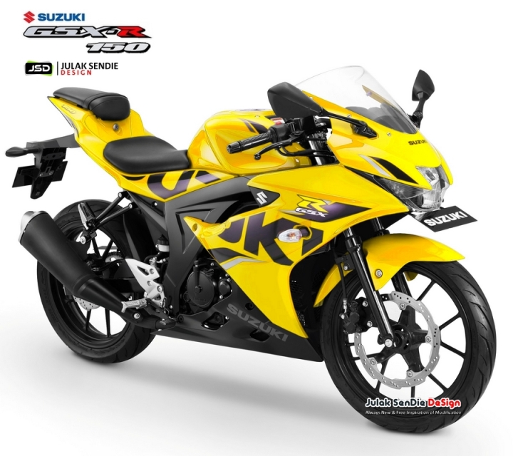 GSX-R150-Yellow