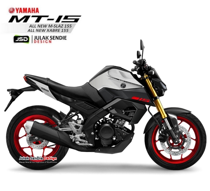 All New Yamaha MT15 Red