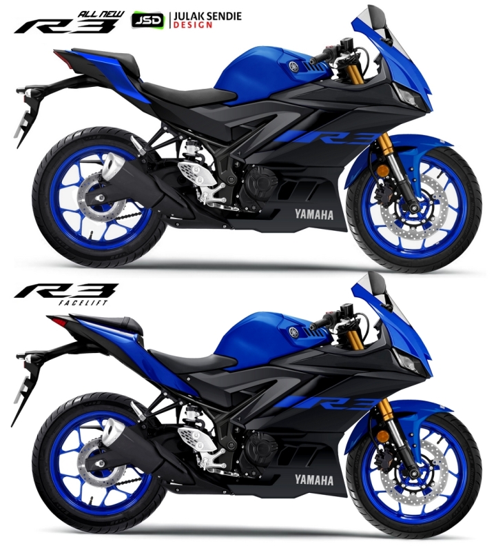 All New Yamaha R3 Facelift